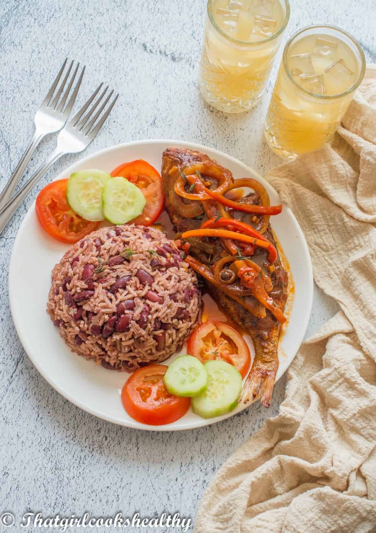 Brown Stew Fish